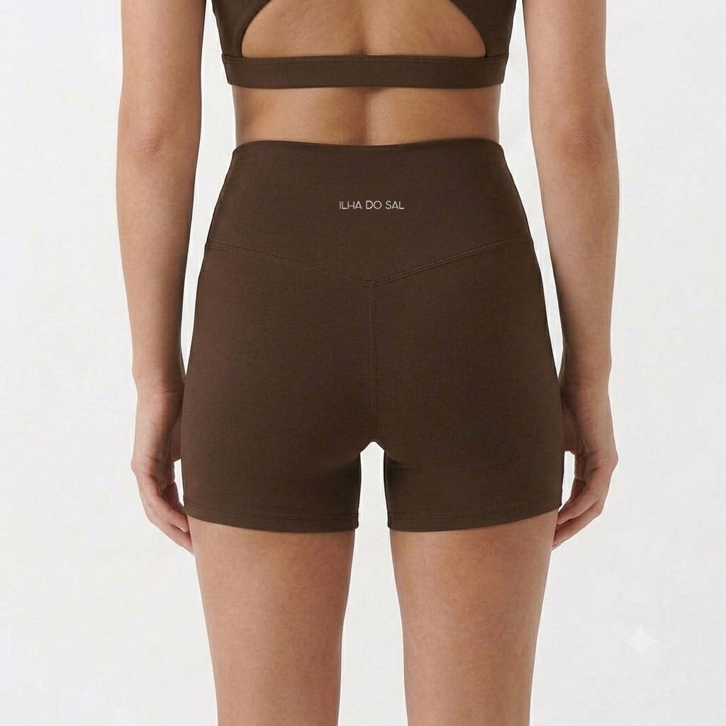 Miami Ice cream Shorts - Moka